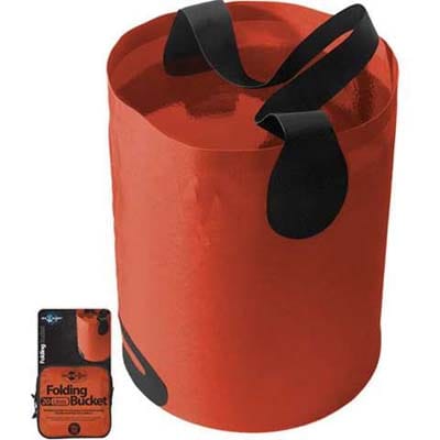 Sea To Summit Folding Bucket Nylon Red 10 L Sea to Summit