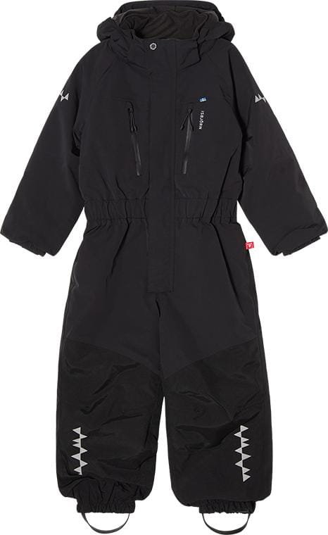 Isbjörn of Sweden Kids' Penguin Snowsuit Black