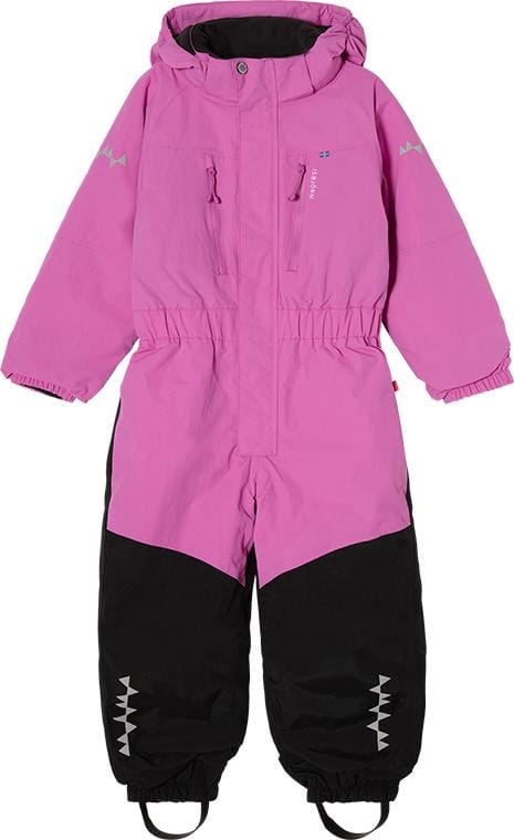 Isbjörn of Sweden Kids' Penguin Snowsuit Wild Rose