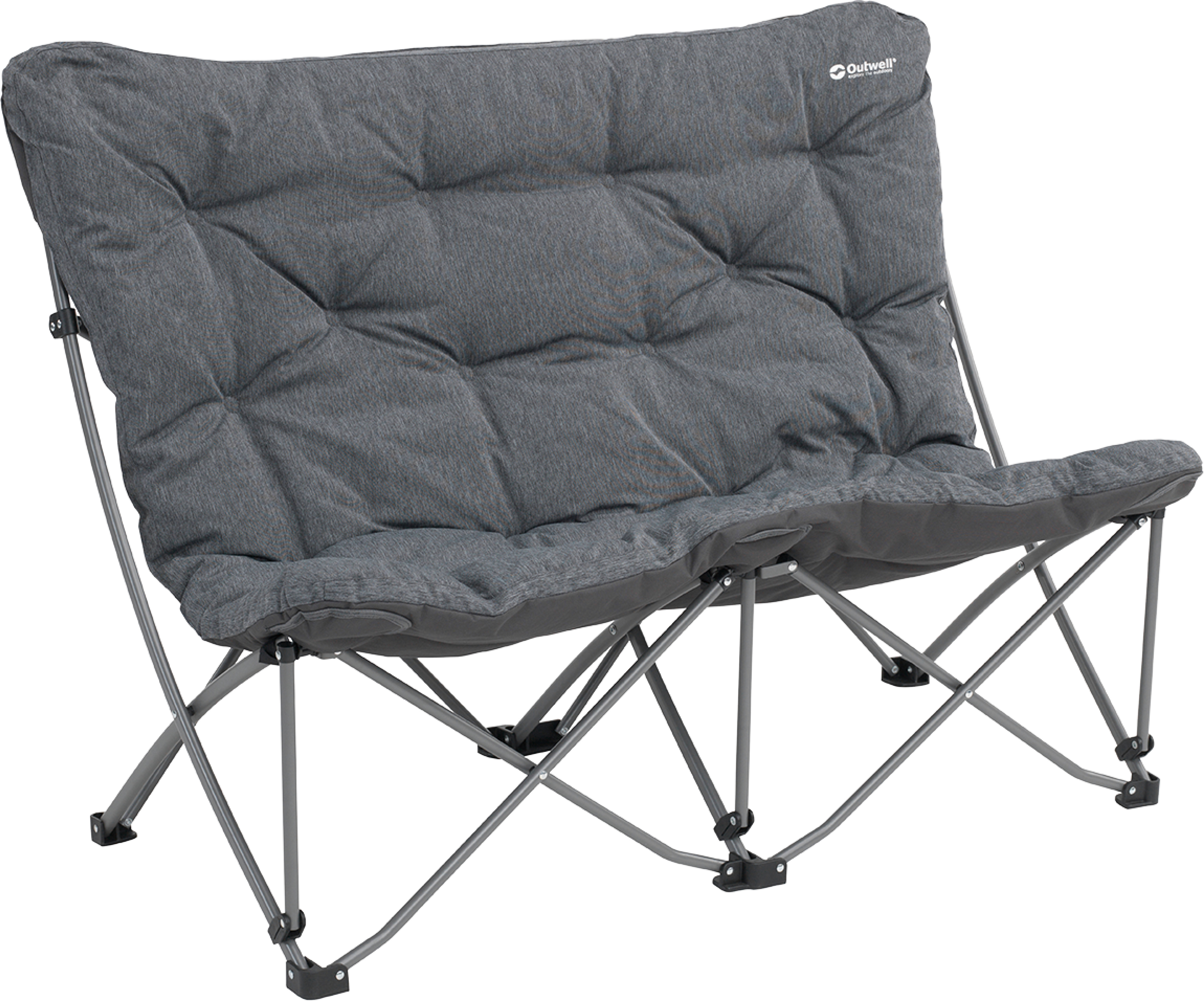Outwell Fremont Lake Sofa Black & Grey Campingmøbler OneSize
