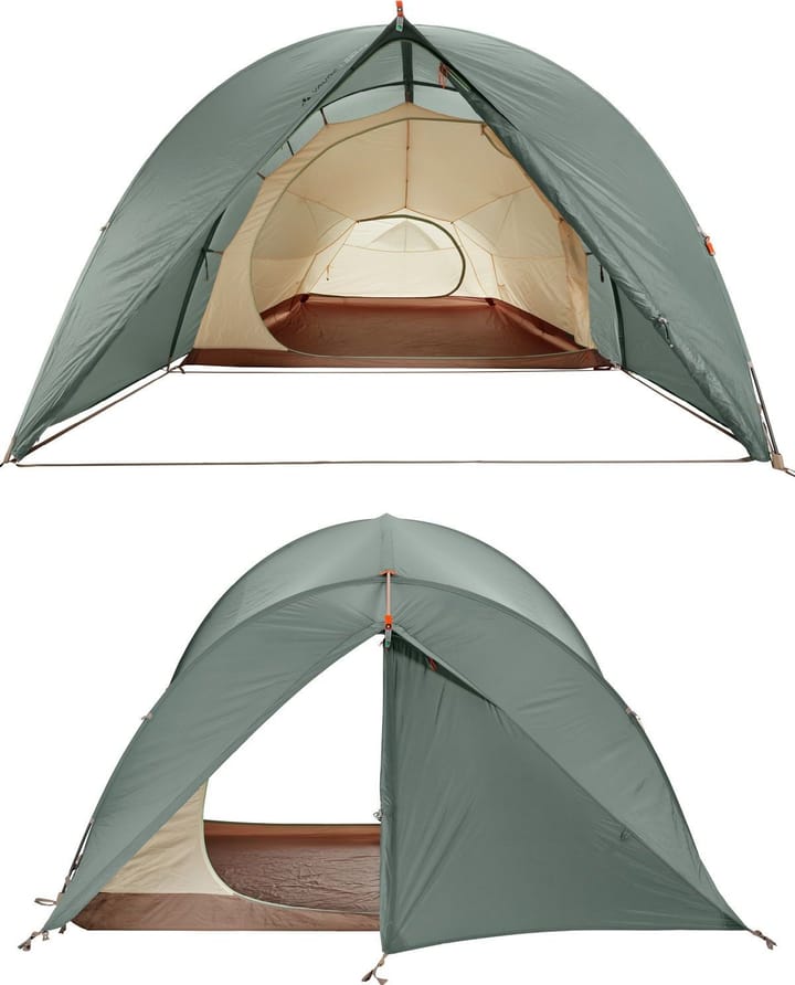 VAUDE Allround Taurus XT Backpacking Tent 4 Persons Agave VAUDE VAUDE Allround Taurus XT Backpacking Tent 4 Persons Agave VAUDE