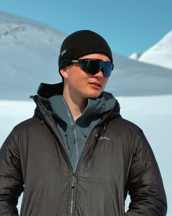 Lundhags Core Ribbed Beanie Black Lundhags