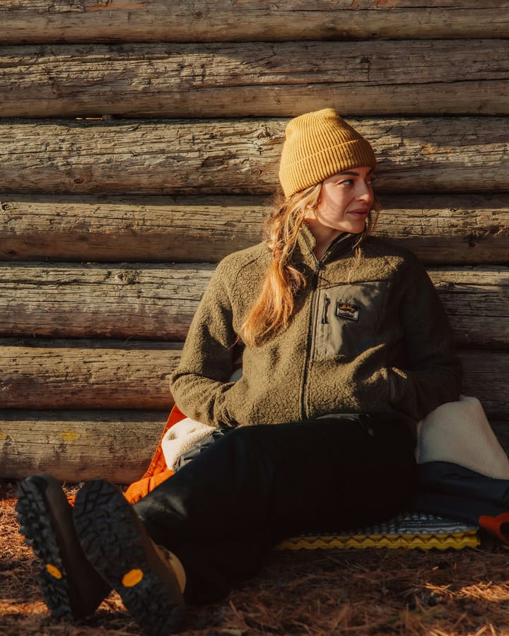 Lundhags Core Ribbed Beanie Hay Lundhags