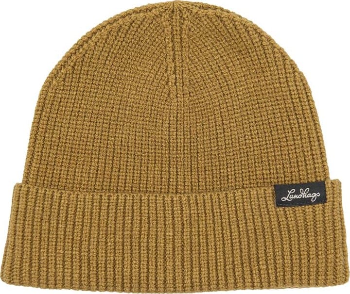 Lundhags Core Ribbed Beanie Hay Lundhags