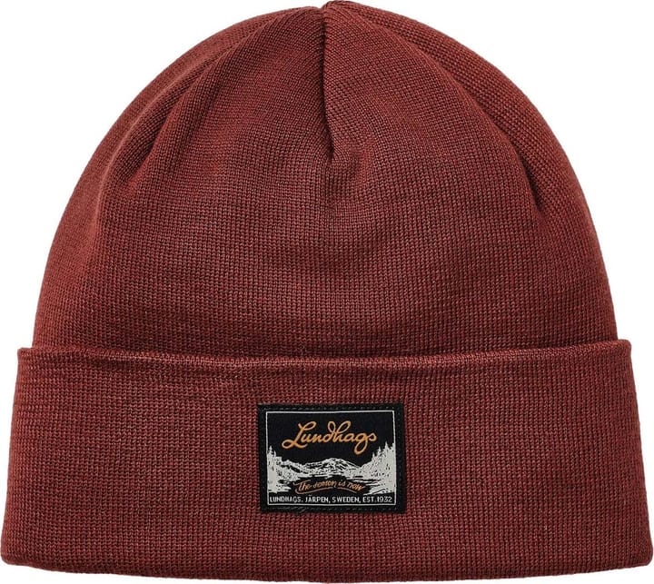 Lundhags Järpen Beanie Burgundy Lundhags
