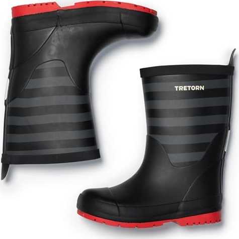 Tretorn Kids' Gränna Black/Grey Tretorn