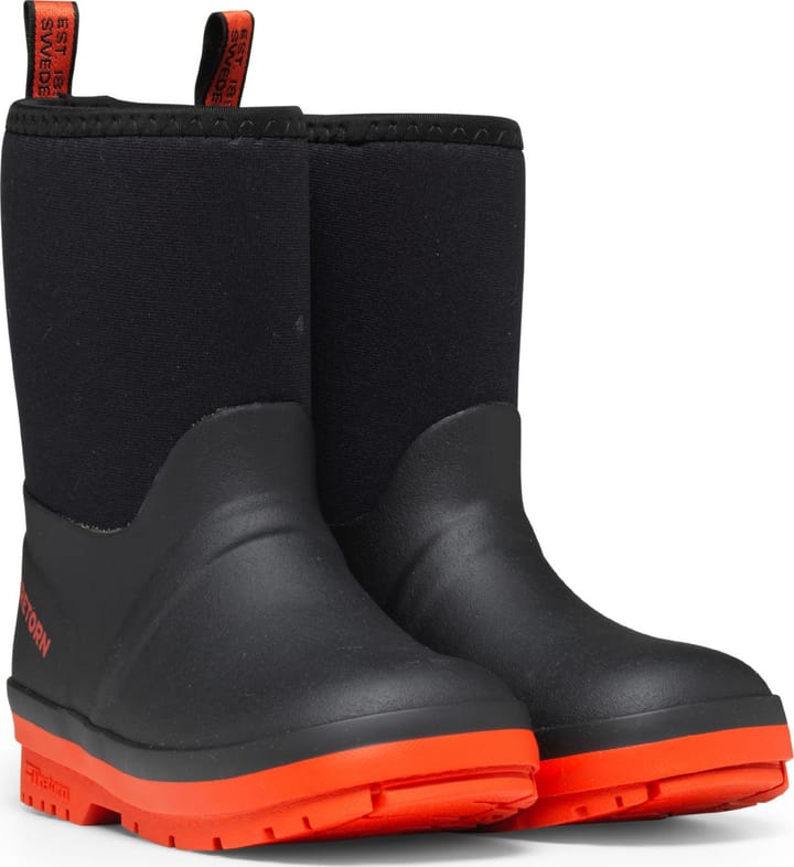 Tretorn Kids' Kuling Neoprene Black/Orange Tretorn