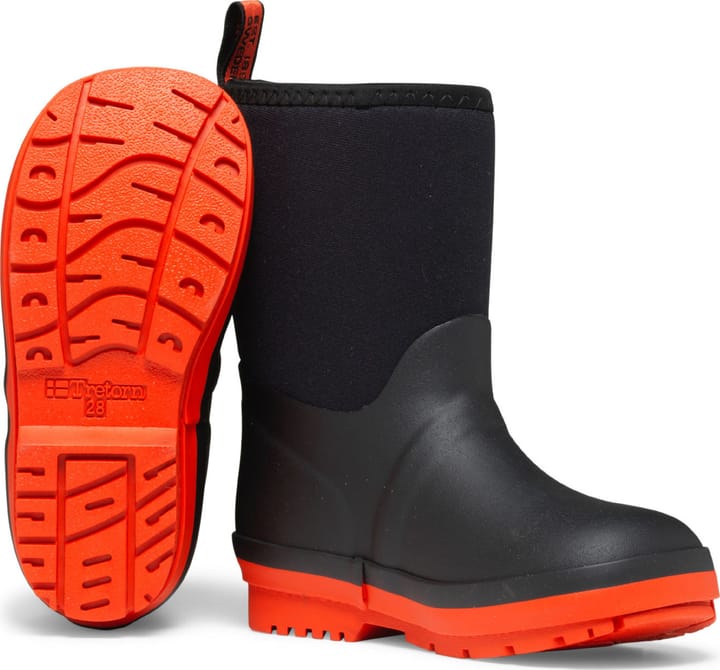 Tretorn Kids' Kuling Neoprene Black/Orange Tretorn Tretorn Kids' Kuling Neoprene Black/Orange Tretorn