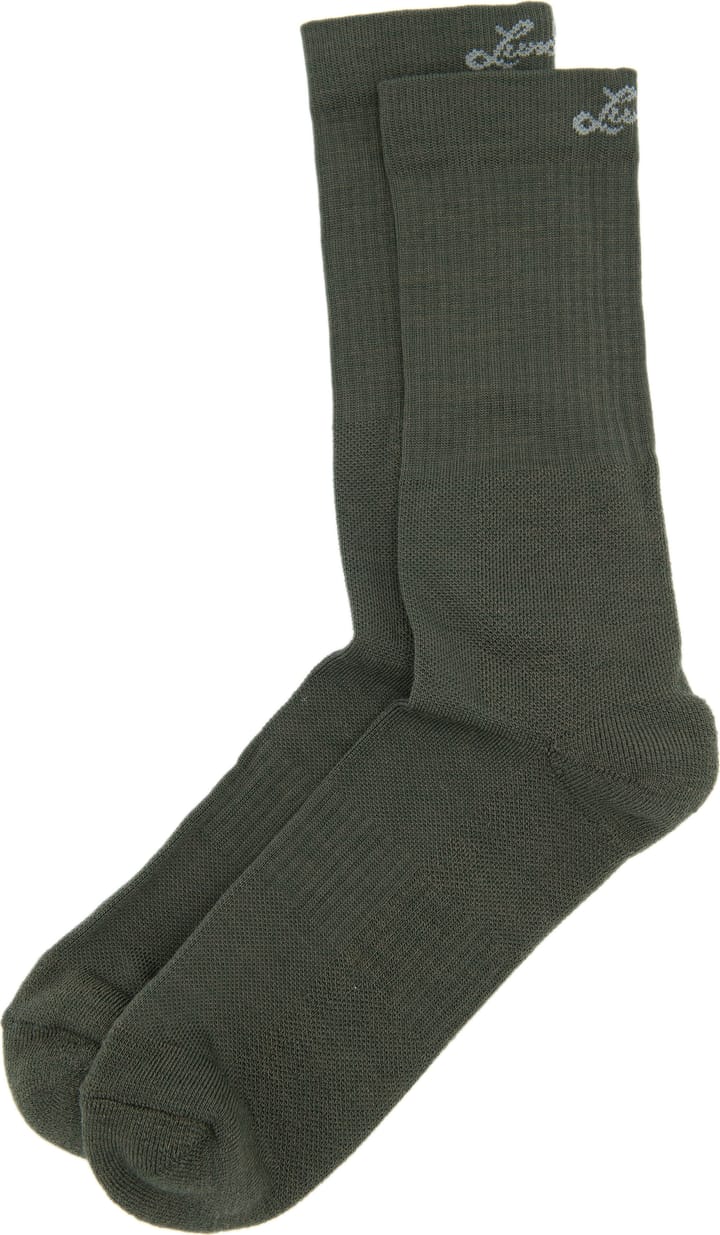 Lundhags Merino Trekking Sock Mid Forest Green Lundhags