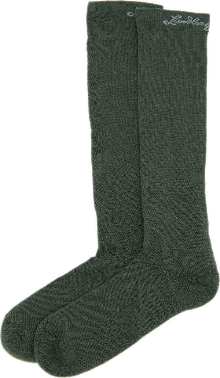 Lundhags Merino Trekking Sock High Forest Green Lundhags