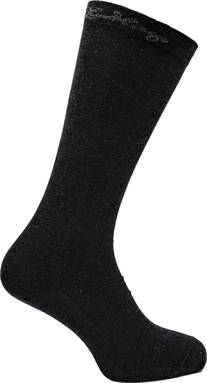 Lundhags Merino Liner Sock High Black Lundhags