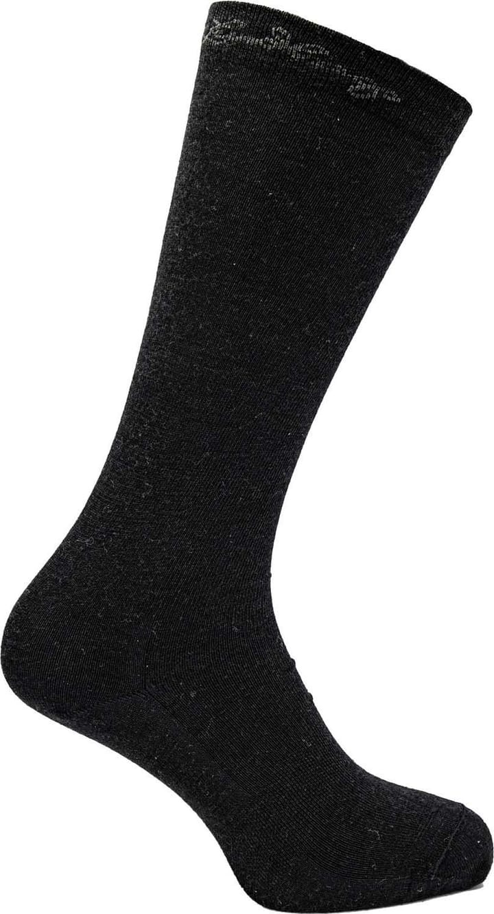 Lundhags Merino Liner Sock High Black Lundhags
