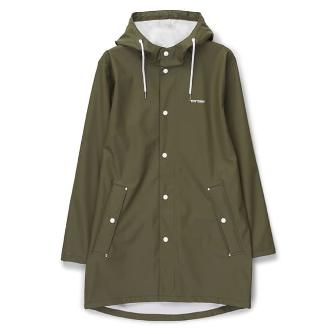 Tretorn Unisex Wings Rain Jacket Field Green