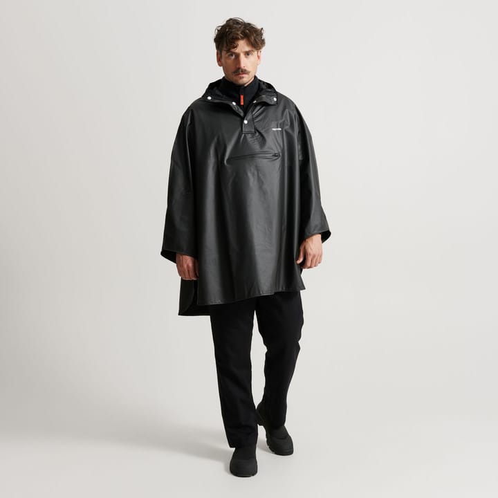 Tretorn Unisex PU Light Rainponcho Jet Black Tretorn