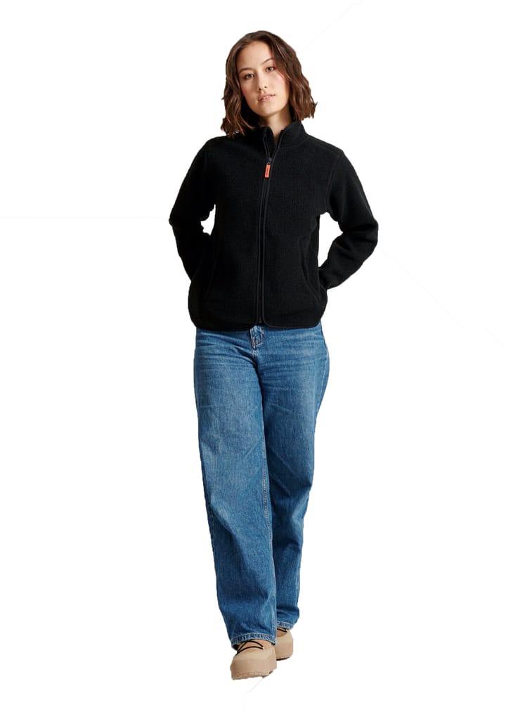 Tretorn Women's Farhult Pile Jacket Black Tretorn