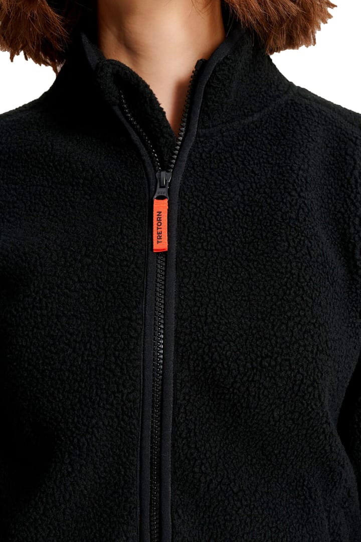 Tretorn Women's Farhult Pile Jacket Black Tretorn