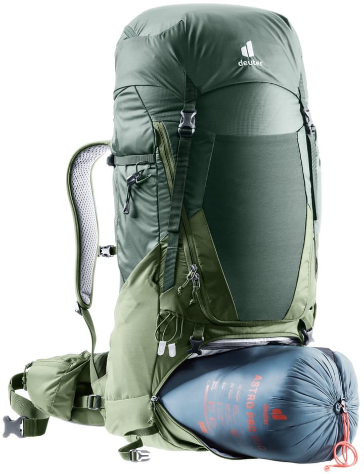 Deuter Men's Futura Air Trek 50+10 Ivy-Khaki Deuter Deuter Men's Futura Air Trek 50+10 Ivy-Khaki Deuter