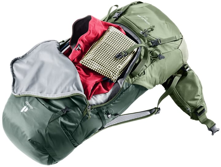 Deuter Men's Futura Air Trek 50+10 Ivy-Khaki Deuter Deuter Men's Futura Air Trek 50+10 Ivy-Khaki Deuter