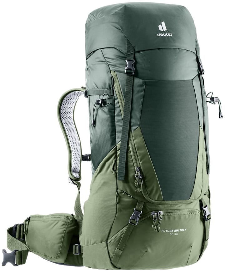 Deuter Men's Futura Air Trek 50+10 Ivy-Khaki Deuter Deuter Men's Futura Air Trek 50+10 Ivy-Khaki Deuter