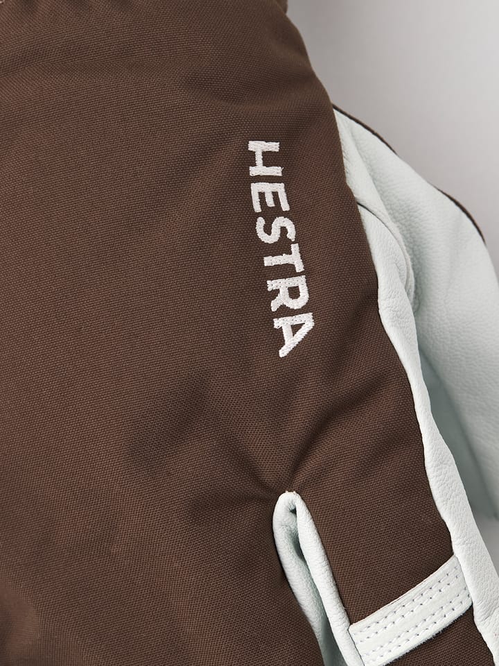 Hestra Army Leather Heli Ski 3-Finger Espresso Hestra