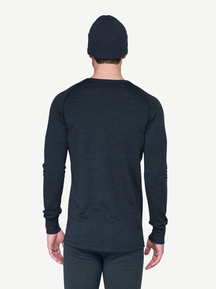 Devold Men's Expedition Merino Silk Shirt Ink/offwhite Devold