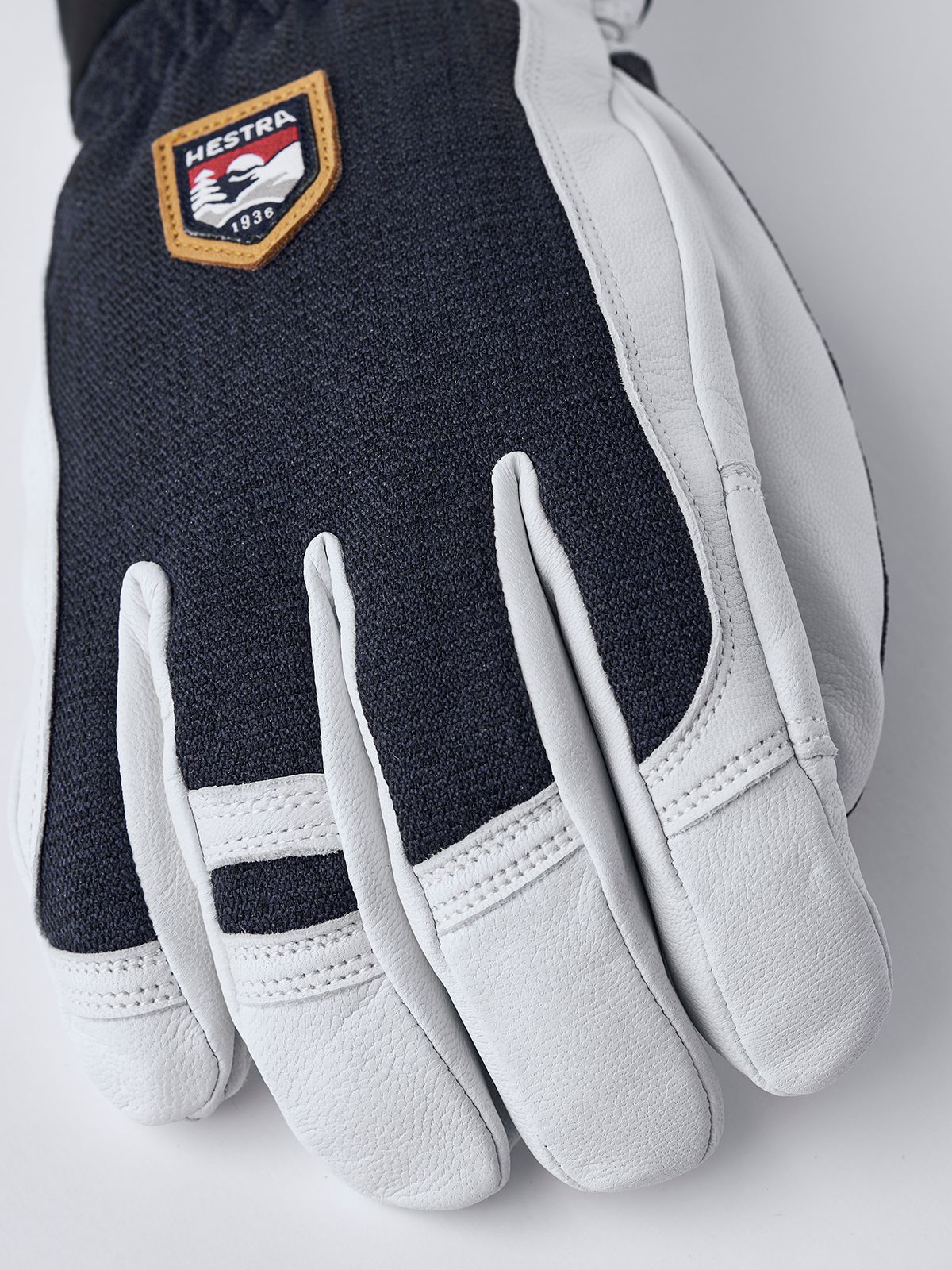 Hestra Army Leather Patrol - 5 Finger Navy