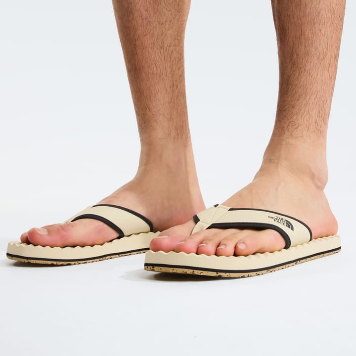 The North Face Men's Base Camp II Flip-Flops Desert Stone/TNF Black The North Face