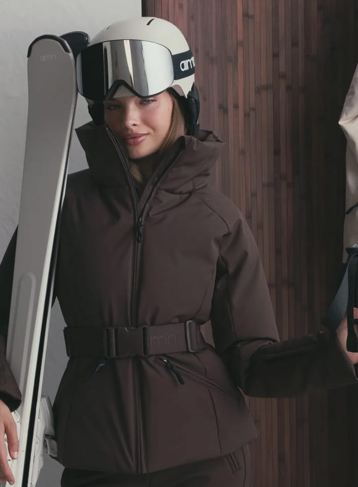 Aim'n Women's Verbier Jacket Chocolate Aim'n