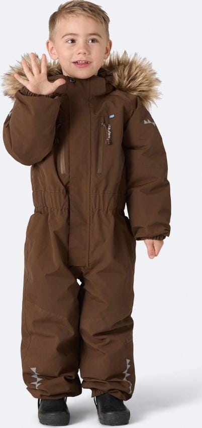 Isbjörn of Sweden Kids' Snowlion Snowsuit Chocolate Isbjörn of Sweden