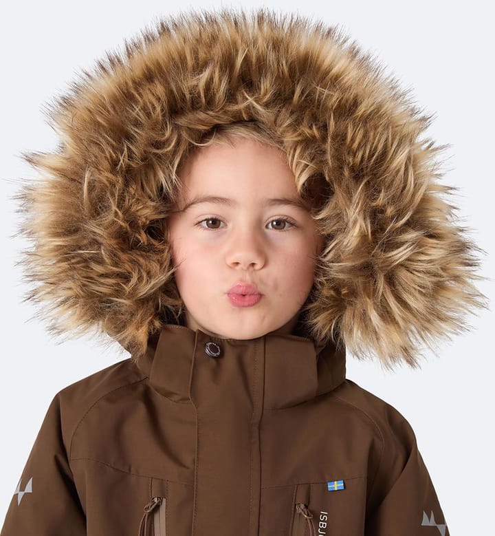 Isbjörn of Sweden Kids' Snowlion Snowsuit Chocolate Isbjörn of Sweden