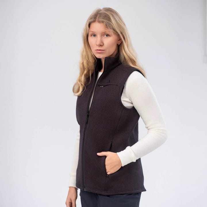 Janus Airwool Merino 350 Vest W Black Janus Airwool Merino 350 Vest W Black