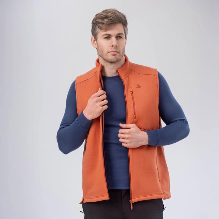 Janus Airwool Merino 350 Vest M Mecca Orange Janus Airwool Merino 350 Vest M Mecca Orange