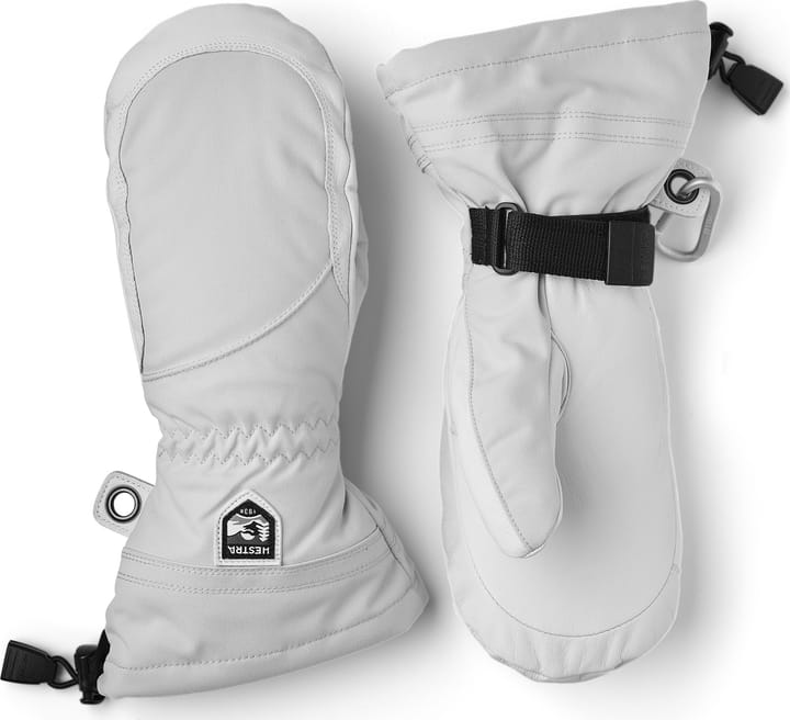 Hestra Women's Heli Ski Female Mitt Misty Grey/Offwhite Hestra