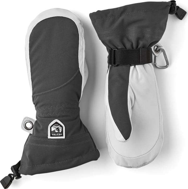 Hestra Women's Heli Ski Female Mitt Grey/Offwhite Hestra