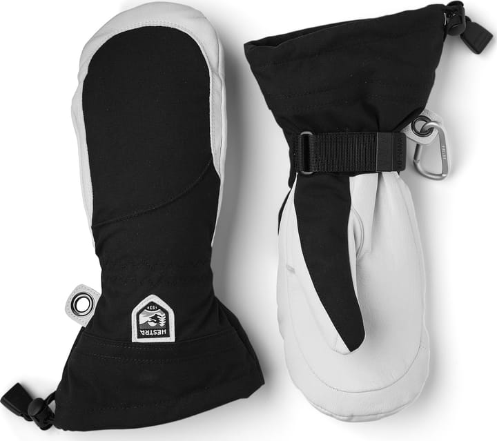 Hestra Women's Heli Ski Female Mitt Black/White Hestra