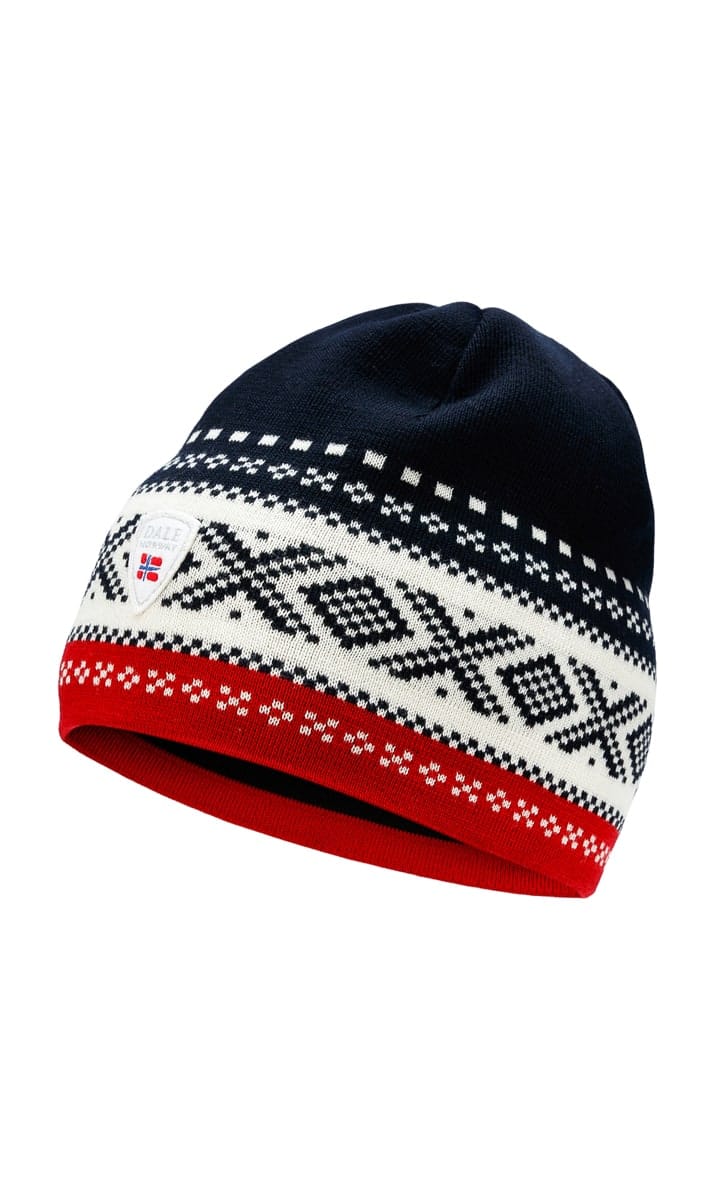 Dale of Norway Dystingen Merino Wool Hat Navy Offwhite Raspberry Dale of Norway Dystingen Merino Wool Hat Navy Offwhite Raspberry