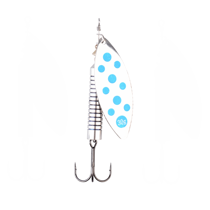 DAM Salmon Spinner 30g Silver/Blue Silver/blue DAM