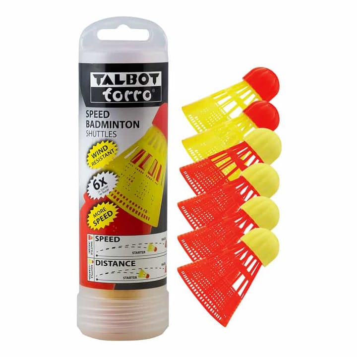 Talbot-Torro Speedbadminton Baller 6 Stk. Talbot-Torro Talbot-Torro Speedbadminton Baller 6 Stk. Talbot-Torro