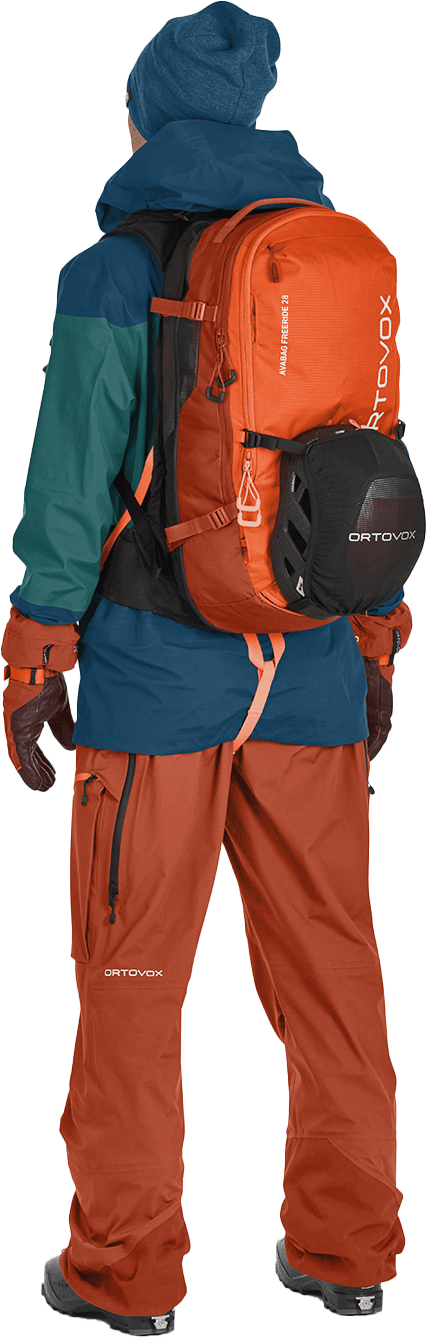 Ortovox Avabag LiTRIC Freeride 28 Zip Dark Wild Herbs Ortovox
