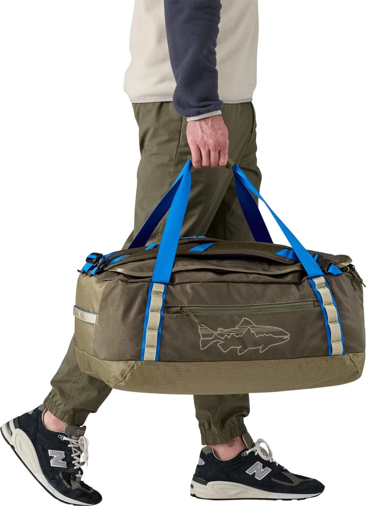 Patagonia Black Hole Duffel 55L Basin Green W/fitz Trout Patagonia