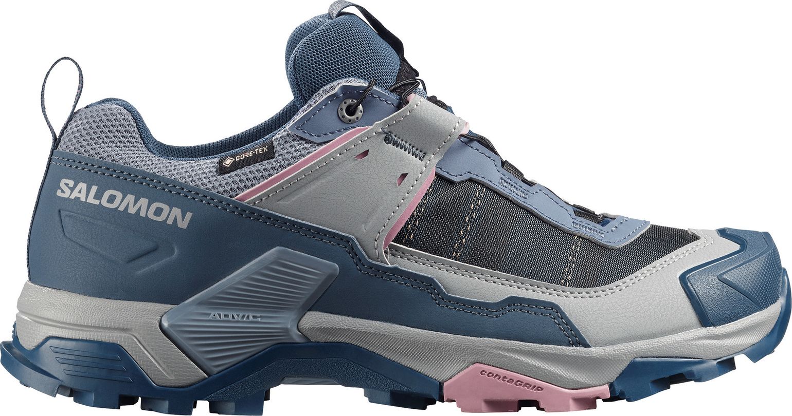 Salomon Women's X Ultra 5 GORE-TEX Spellbound / Monument / Dusky Orchid