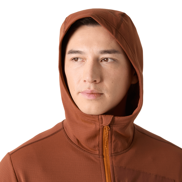 Helly Hansen Men's Versalite Hooded Fleece Jacket Iron Oxide Helly Hansen