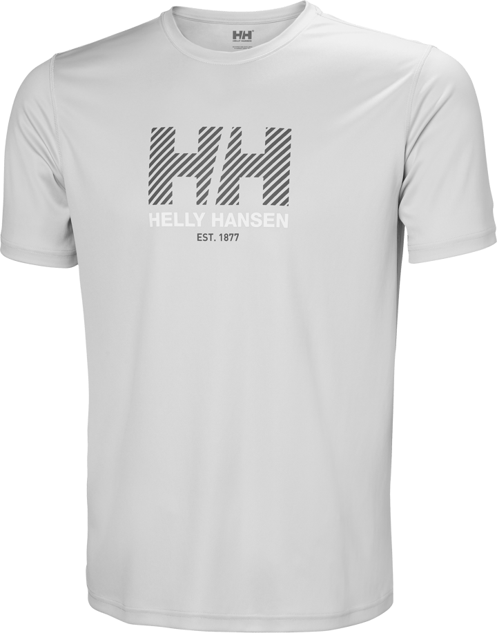 Helly Hansen Men's HH Tech Graphic T-Shirt 2.0 Grey Fog Helly Hansen