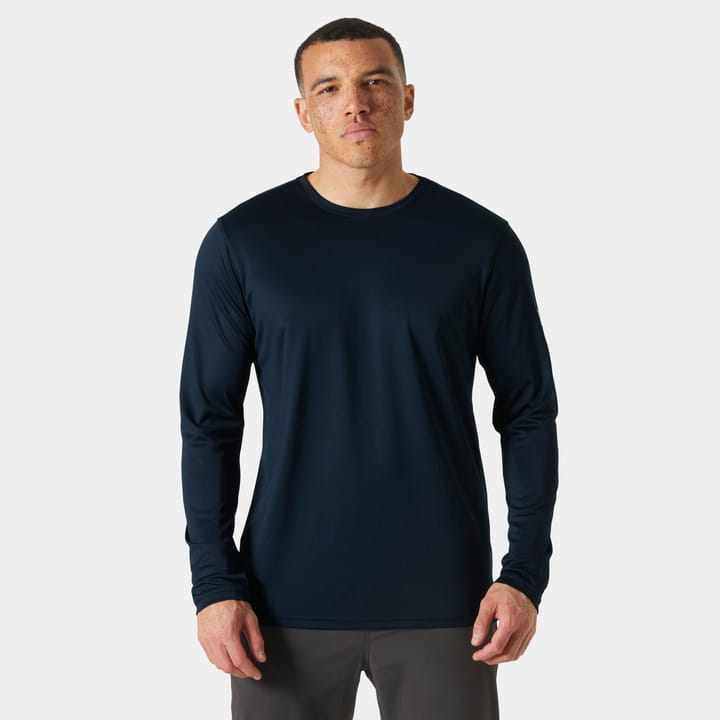 Helly Hansen Men's HH Tech Crew Long Sleeve 2.0 Navy Helly Hansen