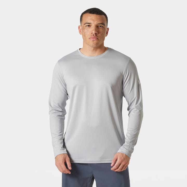 Helly Hansen Men's HH Tech Crew Long Sleeve 2.0 Grey Fog Helly Hansen