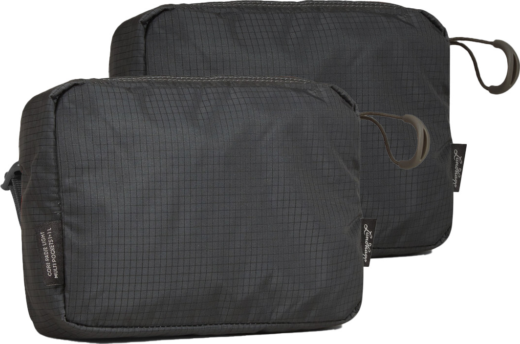 Lundhags Core Padje Light Multi Pockets 1+1 L Black Ryggsäckstillbehör OneSize