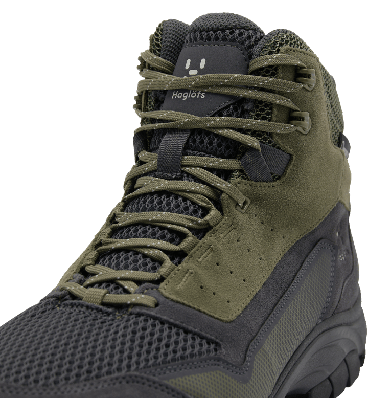 Haglöfs Men's Skuta Mid Proof Magnetite/Olive Green Haglöfs