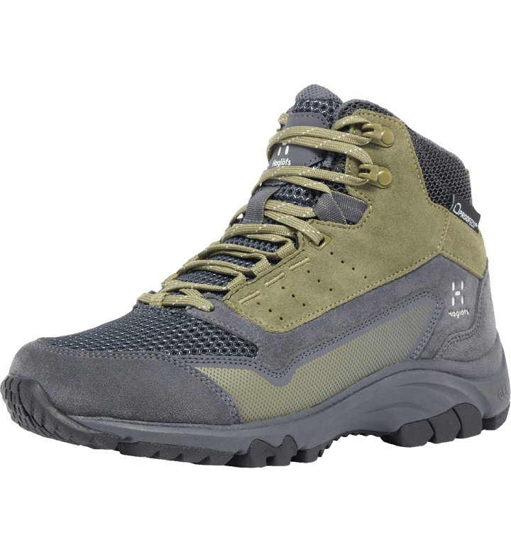 Haglöfs Women's Skuta Mid Proof Magnetite/Olive Green Haglöfs