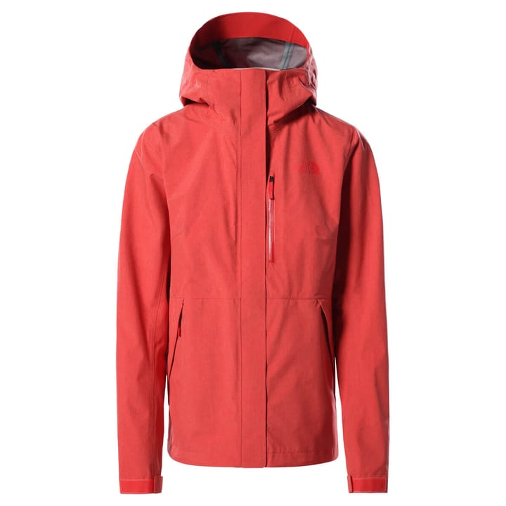 The North Face W Dryzzle Futurelight Jacket Horizon Red Heather The North Face