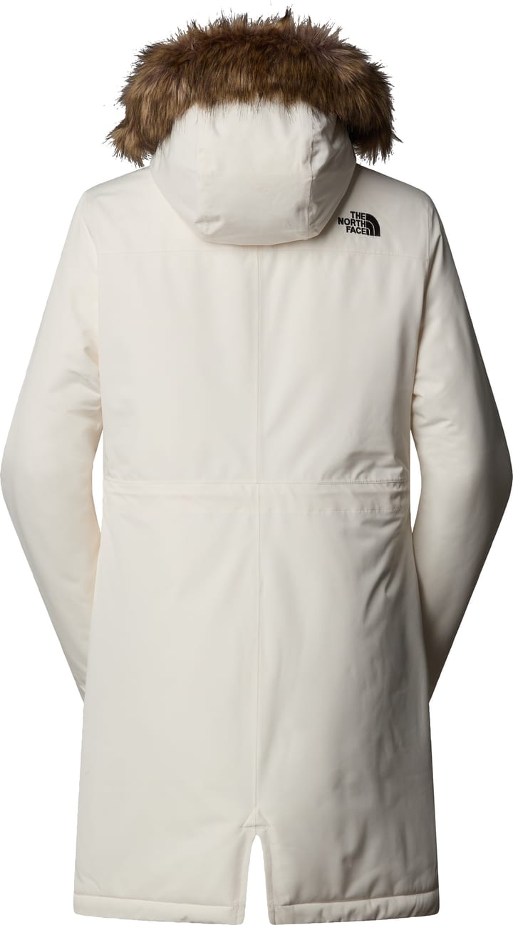 The North Face Women's Recycled Zaneck Parka White Dune The North Face